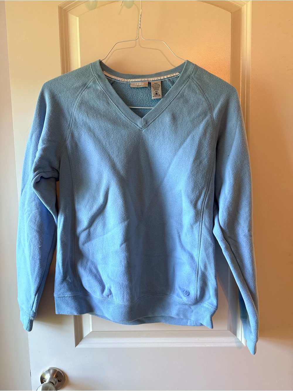 Izod Light Blue V-Neck Men’s Sweater